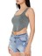 Dikişsiz Örme Crop Top 4