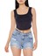 Dikişsiz Örme Crop Top 1