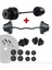 Tekno Trust Spor 38 kg Z Bar Halter Seti ve Dambıl Seti Ağırlık Fitness Seti 1