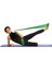 Yeşil Pilates Bandı, 1,5 metre, orta sertlik, esneklik ve güç artırıcı egzersizler için 1