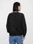 Kadın Siyah Gap Logo Vintage Soft Raglan Sweatshirt 4