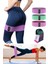 3'lü Direnç Lastiği Seti, Pilates ve Fitness Kalça Egzersizi, Renkli ve Hafif Orta Sert 1