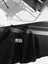 Erkek Oversize Patrón Baskılı Premium Sweatshirt Siyah 3
