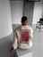Erkek Oversize Desen Yamalı Sweatshirt Açık Bej 3