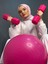 Pembe 2 Kg Dambıl Seti, Plastik Malzeme, 2 Adet, Spor ve Egzersiz için ideal 1