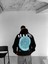 Erkek Oversize Hype Baskılı Premium Kapüşonlu Sweatshirt Siyah 3