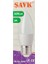 5W (37W) 3000K (Sarı Işık) E27 Duylu LED Mum Ampul (8 Adet) 2