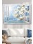 Pencere ve Beyaz Çiçekler | Manzara Temalı Cam Tablo | 50 x 70 cm 2