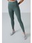 Mint Yeşili Polyester Esnek Standart Fit Performans Kadın Tayt Takım - 95333 4