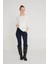 Slim Fit Likralı Hamile Jean Lacivert Pantolon Vasirus Slim Leg 1