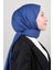 Pamuklu Şal 1030600-924 Gece Mavisi 2