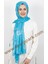 Mermer Desen Yaldızlı Şal 5223-13 2