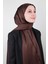 Piramit Style Şal 2888-8 Kahverengi 3