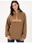 Kadın Camel Oversize Sweatshirt 50290990-VR015 3