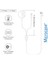 Apple Watch Series 10 42MM/46 mm ile Uyumlu Manyetik Lightning+Usb Şarj Kablosu 1.2m 2in1 Beyaz AL2363 2