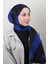 Soft Touch Şal 2779-3 Gece Mavisi 1