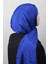 Monogram Şal 2889-3 Saks Mavisi 1