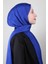 Monogram Şal 2889-3 Saks Mavisi 2