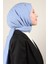 Pamuklu Şal 4106-23 Bebe Mavisi 1
