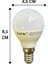4W (25W) 6000K (Beyaz Işık) E14 Duylu LED Top Ampul (4 Adet) 3