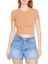 F21 Yuvarlak Yaka Crop Top Tişört 2