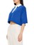 F21 Polo Yaka Detaylı Crop Tişört 4