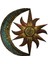 Güneş Ay Metal I Heykel Gö Asılı I Açık 35 cm (Yurt Dışından) 1