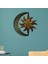Güneş Ay Metal I Heykel Gö Asılı I Açık 35 cm (Yurt Dışından) 4