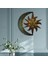 Güneş Ay Metal I Heykel Gö Asılı I Açık 35 cm (Yurt Dışından) 5