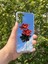 Samsung S21 Plus Uyumlu Aynalı Gül Desenli Darbe Kamera Korumalı Silikon Telefon Kılıfı 2
