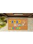 Kapı Önü Paspası Kişiye Özel Yazı Yazılır Koko Model Family Welcome PK-1545 1