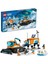 ® City Kutup Keşif Kamyonu ve Mobil Laboratuvarı 60378 Oyuncak Yapım Seti (489 Parça) 1