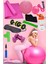 Tekno Trust 14 Lü Pilates Topu Seti Plates Minderi 1 kg Dambıl Aerobik Band Squat Tekerlekli Lastikli Spor Alet 3