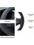 Opel Corsa C 2003 Direksiyon Uyumlu Koruyucu Siyah Deri Geçme Kılıf 2