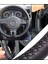Peugeot 207 Outdoor 2013 Direksiyon Uyumlu Koruyucu Dikme Kılıf Terletmez Suni Deri Siyah 4