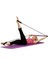 Tekno Trust Portable Studio Pilates Jimnastik Egzersiz Çubuğu Siyah Kondisyon Barı Aleti Direnç Lastiği 3