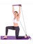 Tekno Trust Portable Studio Pilates Jimnastik Egzersiz Çubuğu Siyah Kondisyon Barı Aleti Direnç Lastiği 4