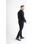 Slim Fit Yelekli Smokin - Siyah 1