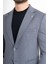Süper Slim Fit Takım Elbise - Gri 5