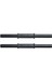 98 kg Siyah Vinyl Halter ve Dambıl Seti, Uzun ve Z-Bar ile Fitness Egzersizleri 3