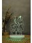 Aang ve Saitama - 3 Boyut Görünümlü 16 Renk Dekoratif Lamba 3D 5