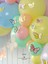 Makaron Kelebek Konseptli Doğum Günü Balon Zinciri Kiti 5