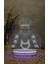 Gyomei Himejima , Demon Slayer - 3 Boyutlu Led Lamba 16 Renk Dekoratif Anime Gece Lambası 3d 3