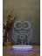 Minions - 3 Boyutlu 16 Renk Dekoratif Gece Lambası 3d 3