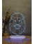 Aslan - 3 Boyutlu 16 Renk Dekoratif Gece Lambası 3d 2