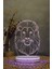 Aslan - 3 Boyutlu 16 Renk Dekoratif Gece Lambası 3d 3