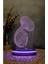 Blue French Horn , Hımym - 3 Boyutlu Led Lamba 16 Renk Dekoratif Anime Gece Lambası 3d 3