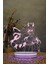 Muichiro Tokita , Demon Form - Demon Slayer - 3 Boyutlu 16 Renk Dekoratif Gece Lambası 3d 3
