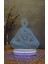 Yoga - 3 Boyutlu Led Lamba 16 Renk Dekoratif Gece Lambası 3d 2