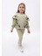 Galonlu Oversize Kesim Kız Çocuk Takım 1